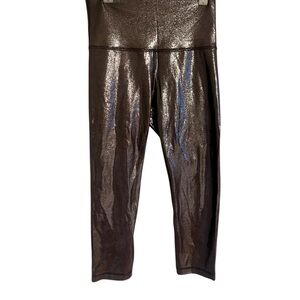 Lululemon Athletica Shimmering Brown Capri Leggings